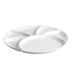 LA PORCELLANA BIANCA CONVIVIO Talerz do fondue 26 cm