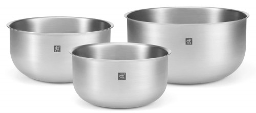 ZWILLING PREP Zestaw 3 misek stalowych - Srebrny - 2657470