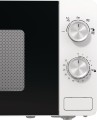 Gorenje MO17E1W kuchenka mikrofalowa Biały Mikrofalówka Solo Blat 17 l 700 W - 2657790