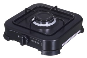 Kuchenka gazowa BROCK GS 2001 BK jednopalnikowa G30 G31 Czarny