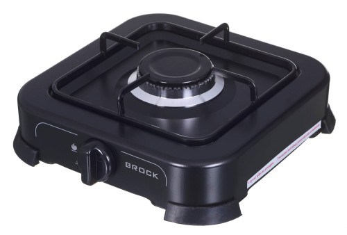 Kuchenka gazowa BROCK GS 2001 BK jednopalnikowa G30 G31 Czarny - 2657909