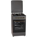 Kuchnia gazowo-elektryczna Retro Designe MPM-56-KRM-13 czarna - 2657921