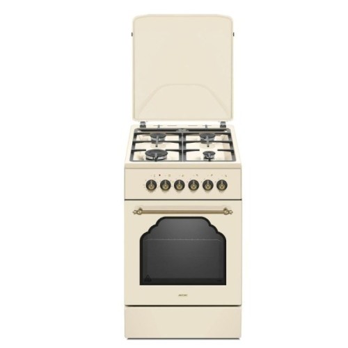 Kuchnia gazowo-elektryczna Retro Designe MPM-56-KRM-14 kremowa - 2657926