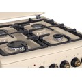Kuchnia gazowo-elektryczna Retro Designe MPM-56-KRM-14 kremowa - 2657929