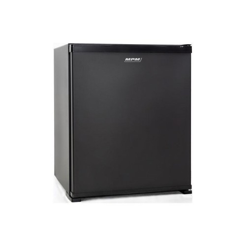 Bezszmerowy minibar termoelektryczny MPM-30-MBS-06/L z szklanym frontem czarny (WYPRZEDAŻ) - 2658029