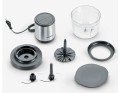 SEVERIN ROZDRABNIACZ INOX/SZKŁO, SZKLANY POJEMNIK O POJ. 1L, WOLNY OD BPA, DO MYCIA W ZMYWARCE, 2 POZIOMY MOCY, 400W KM3867 - 2658339