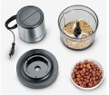 SEVERIN ROZDRABNIACZ INOX/SZKŁO, SZKLANY POJEMNIK O POJ. 1L, WOLNY OD BPA, DO MYCIA W ZMYWARCE, 2 POZIOMY MOCY, 400W KM3867 - 2658338