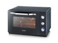 SEVERIN MINI PIEKARNIK, TERMOOBIEG, ZAKRES TEMP. 100°C-230°C, RUSZT, BLACHA, ROŻEN, TACA, TIMER, 60 L, MOC 2200W TO2073 - 2658421