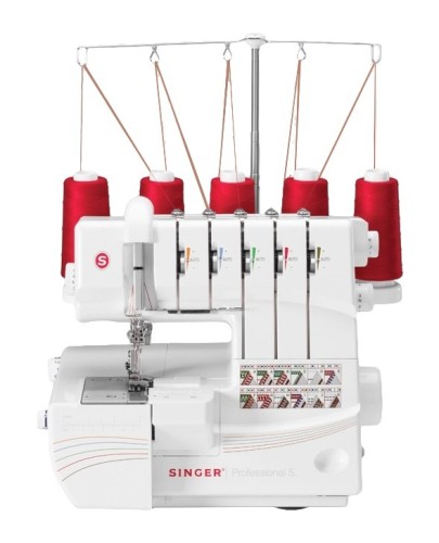 Overlock Singer 14T968 maszyna do szycia, prąd elektryczny, biała - 2658450