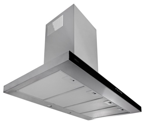 Okap kominowy AKPO WK-4 FENIKS SLIM GLASS 90 (435,6 m3/h; 900mm; kolor czarny) - 2658956