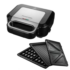 Russell Hobbs 26810-56 toster 750 W Czarny, Stal nierdzewna