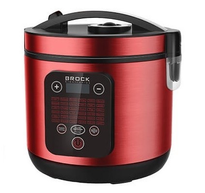 Wielofunkcyjny garnek elektryczny Brock Electronics MC 3602 RD 5 l 700 W Czarny, Czerwony - 2659315