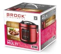 Wielofunkcyjny garnek elektryczny Brock Electronics MC 3602 RD 5 l 700 W Czarny, Czerwony - 2659316