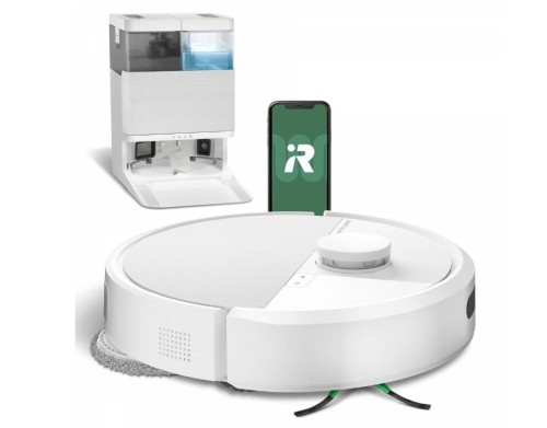 Robot sprzątający iRobot Roomba Plus 405 Combo + stacja AutoWash (biały) - 2659478