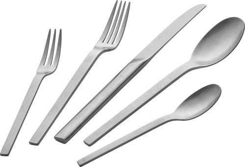 ZWILLING MINIMALE 68-częściowy zestaw sztućców matowych - Srebrny - 2660241