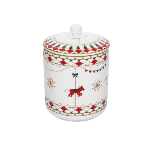 ROSE&TULIPANI XMAS CAROUSEL Pojemnik na ciastka 400 ml - 2660249