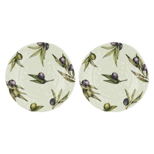 ROSE&TULIPANI OLYVIA Zestaw 2 talerzy obiadowych 27 cm - 2660253