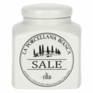 LA PORCELLANA BIANCA CONSERVA Pojemnik na sól 1.1 ltr