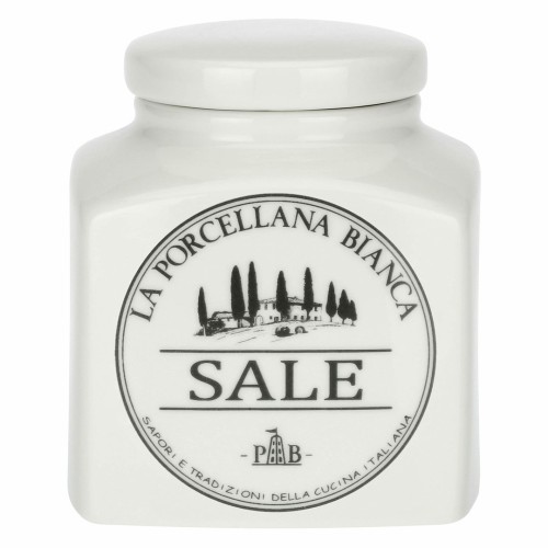 LA PORCELLANA BIANCA CONSERVA Pojemnik na sól 1.1 ltr - 2660263