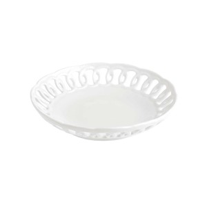 LA PORCELLANA BIANCA FIRENZE Rzeźbiona misa okrągła 16 cm