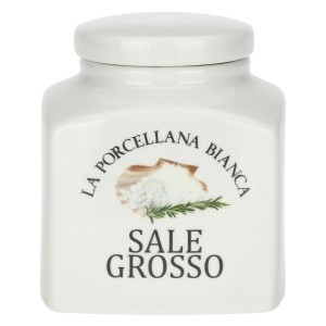 LA PORCELLANA BIANCA CONSERVA Pojemnik na sól gruboziarnistą 1.1 ltr