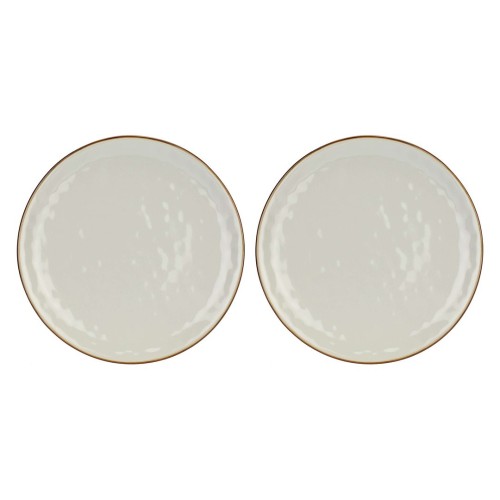 ROSE&TULIPANI CONCERTO GRIGIO PERLA Zestaw 2 talerzy 33 cm - 2660377