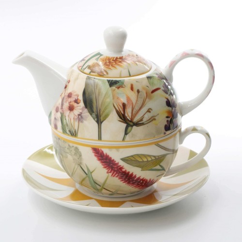 ROSE&TULIPANI MIRABILIA Tea4One ze spodkiem 300 ml, żółty - 2660385