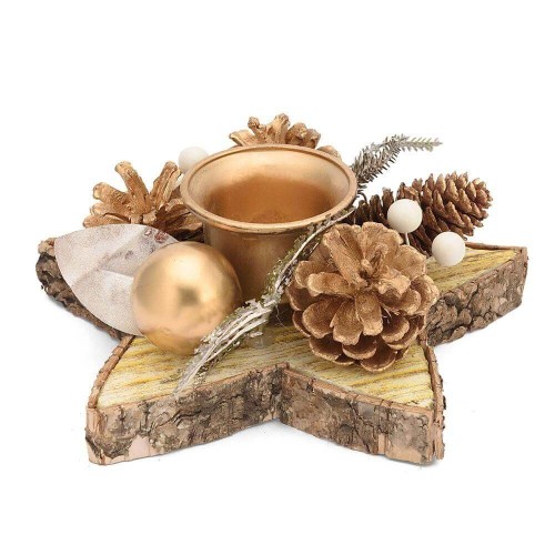 RITUALI DOMESTICI VERSOLORO Świecznik tealight gwiazda - 2660415