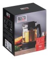 Resto Kitchenware 90512 dzbanek do herbaty Pojedynczy dzbanek 950 ml Czarny, Przezroczysty - 2660440