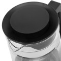 Resto Kitchenware 90512 dzbanek do herbaty Pojedynczy dzbanek 950 ml Czarny, Przezroczysty - 2660437