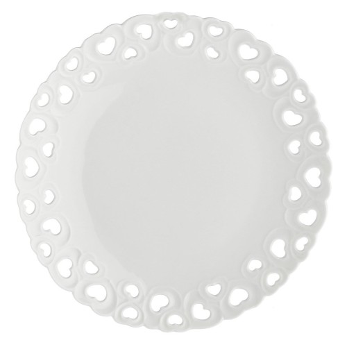 LA PORCELLANA BIANCA VALENTINO Zdobiony talerz 20 cm - 2660442