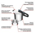 Szybkowar TEFAL Secure Trendy 8L P2584401 - 2660506