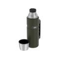 Termos z uchwytem na napoje 470 ml THERMOS - zieleń wojskowa - 2660512