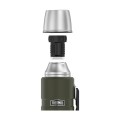 Termos z uchwytem na napoje 470 ml THERMOS - zieleń wojskowa - 2660513