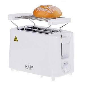 Adler AD 3223 toster 6 2 kaw. 750 W Biały