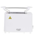 Adler AD 3223 toster 6 2 kaw. 750 W Biały - 2660599