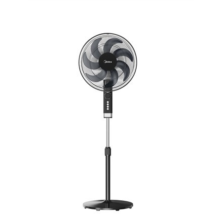 Wentylator stojący Midea MFS402M0BPK | Czarny | Średnica 40 cm | Liczba prędkości 3 | Oscylacja | 50 W - 2660694