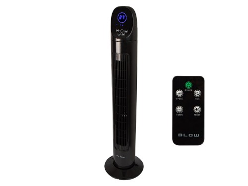 BLOW WENTYLATOR KOLUMNOWY 90W LCD + PILOT (WYPRZEDAŻ) - 2660735