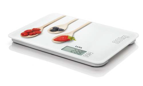 Laica KS5020 waga kuchenna Wielobarwny, Biały Blat Prostokąt Elektroniczna waga kuchenna - 2660739