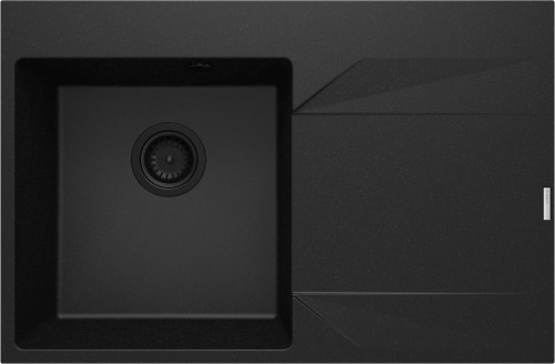 Zlewozmywak granitowy 1-komorowy z ociekaczem - prawy - 2661116
