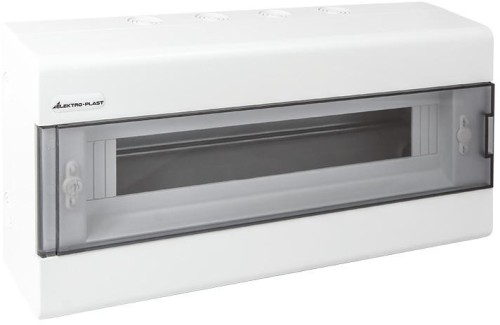 Rozdzielnica modułowa 1x18 natynkowa (N+PE) IP40 SRn-18 ELEKTRO-PLAST OPATÓWEK - 2661978