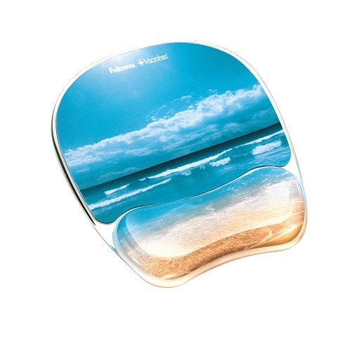MOUSE PAD PHOTO GEL/SANDY BEACH 9179301 FELLOWES - 2662043
