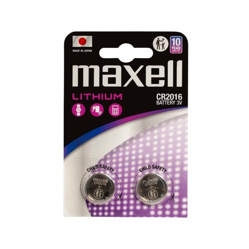 MAXELL Bateria litowa LITHIUM CR2016 2 szt. 3V - 2662077