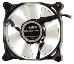 Noiseblocker MultiFrame M8-1 Obudowa komputera Wentylator 8 cm Czarny
