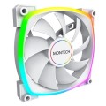 Montech AX140 PWM Obudowa komputera Wentylator 14 cm Biały 1 szt. - 2662361
