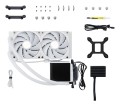 TRYX PANORAMA Complete Water Cooling ARGB - 240 mm biały - AMD Socket AM4 (Ryzen) - AMD Socket AM5 (Ryzen Zen4) - 2662379