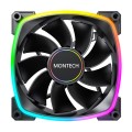 Montech RX140 PWM Obudowa komputera Wentylator 14 cm Czarny 1 szt. - 2662405