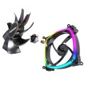 Montech RX140 PWM Obudowa komputera Wentylator 14 cm Czarny 1 szt. - 2662409