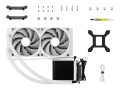 Kompletne chłodzenie wodne TRYX PANORAMA - 240 mm biały - AMD Socket AM4 (Ryzen) - AMD Socket AM5 (Ryzen Zen4) - 2662429