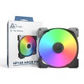 Montech HP140 ARGB PWM Obudowa komputera Wentylator 14 cm Czarny 1 szt. - 2662432